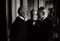 Three Knights of the Theatre, by Daniel Meadows; one of the photographs in the Print Auction